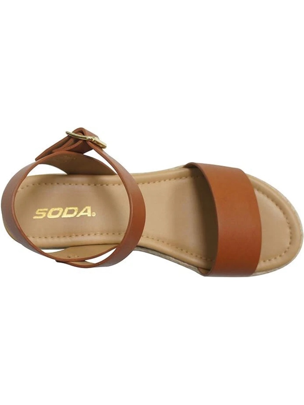 Soda clip espadrille open toe sandals size 10 - Picture 3 of 10